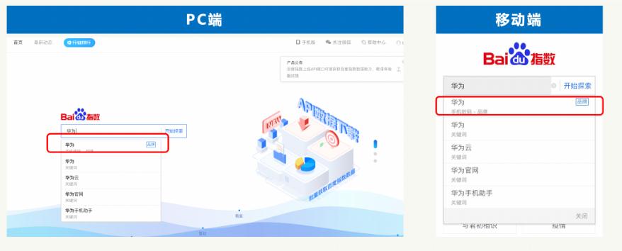 百度指数：品牌指数全新升级