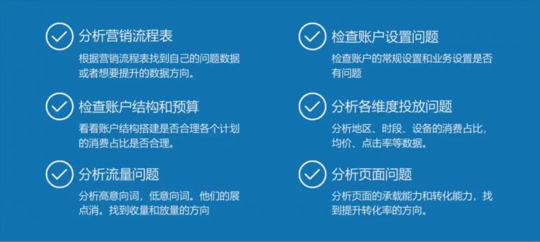 竞价账户诊断流程是什么？竞价推广应该从哪些维度提升效果？