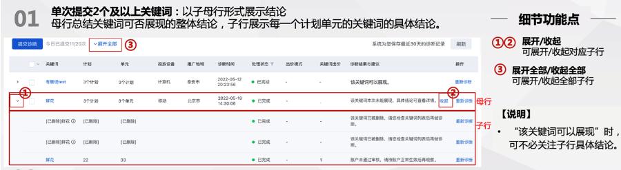 百度推广实况与诊断工具-广告无展现诊断功能升级与效率优化